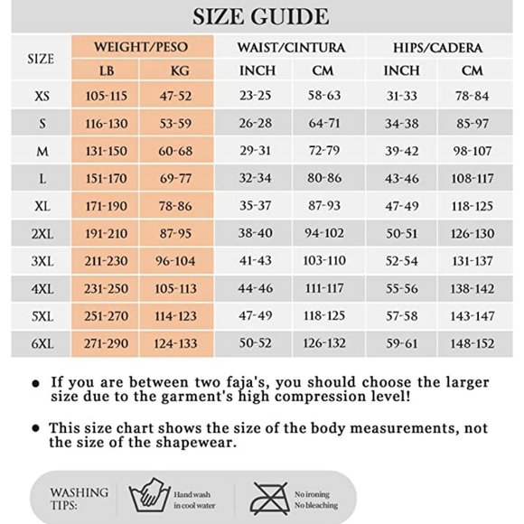 YIANNA Tummy Control 'Fajas Colombianas' Shapewear Bodysuit M *NWT* - Picture 7 of 7